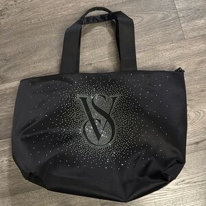 Victorias secret satin tote bag